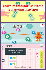 Learn Montessori At Home Two Montessori Math Apps Igamemom Math Apps Montessori Math Math For Kids