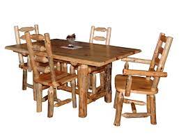 Ashley furniture glambrey 5 piece round dining room set. Up To 33 Off Blue Ridge Rustic Pine Dining Table Amish Outlet Store