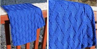48 x 60 basket weave pattern knit throw with handcrafted design. Basket Weave Knitted Scarf Paid Knitting Pattern