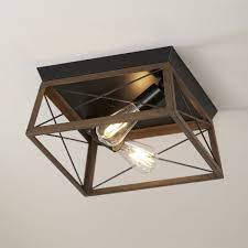 The light is even more beautiful in person. Flush Mount Lighting Wayfair