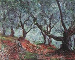 Grove Of Olive Trees In Bordighera By Claude Monet Monet Paintings Claude Monet Paintings Monet Art