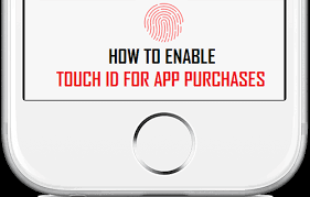 How To Enable Touch Id For App Purchases