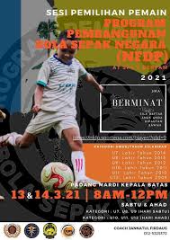 Ppbn adalah langkah positif ke arah meningkatkan taraf bola sepak tempatan dengan membuat menarik lebih ramai pemain berkualiti di peringkat akar umbi. Sesi Pemilihan Pemain Program Nfdp Pulau Pinang Facebook