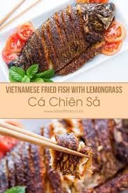 vietnamese fried fish with lemongrass ca chien xa vietnamese home cooking recipes lemongrass recipes fried fish fish recipes