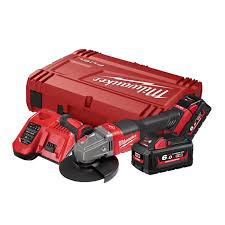 2,300 (no load speed)• length: Milwaukee M18 Fuel Cordless Angle Grinder Rapid Stop 125mm 18v 6ah