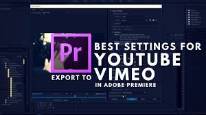 Adobe premiere rush cc is a universal video editing program with a separate version for desktop and mobile users. Best Export Settings For Youtube And Vimeo In Adobe Premiere Pro Youtube