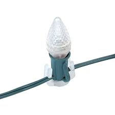 Use our magnetic christmas lights stringers for really easy christmas light decorating both indoors and out. 25 Pack Of Magnetic Christmas Light Clips For C9 And C7 Bulbs