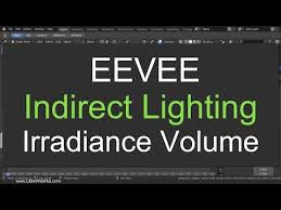 Eevee Indirect Lighting In 7 Minutes Blender 2 8 Tutorial Youtube Indirect Lighting Eevee Blender Tutorial