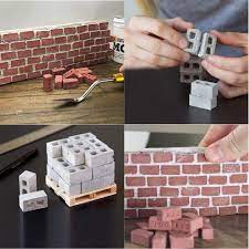 Maket ev gerçek harç ve tuğla. Yeni 2pcs Mini Cimento Tugla Ve Harc Kendi Tiny Duvar Mini Bri Insa Edelim Online Alisveris Sitesi Joom Da Ucuza Alisveris Yapin
