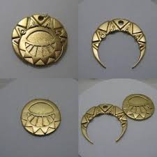 Vendant aux professionnels du secteur une grande variété de bijoux en argent. Pendentif Lune Soleil Argent Bijou Inca Bijoux Azteque Cites D Or