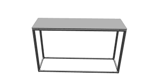 Ideal adjacent to a sofa, for convenient surface space while. Low Console Table 100 X 30 Ceramic 3d Warehouse