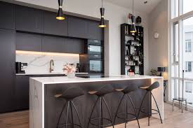 Features led lighting and is fully dimmable. Our Cairo Pendants Add A Mid Century Modern Aesthetic To This Kitchen Mullan Lighting