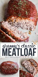 Easy Meatloaf Recipe In 2020 Best Easy Meatloaf Recipe Good Meatloaf Recipe Classic Meatloaf Recipe