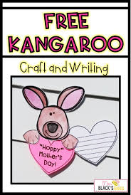 I've done a kangaroo craft in the past, and i could have done it again because i have a different group of kids, but i wanted to do something. Kangaroo Craft And Writing Free My Tea 394944 Png Images Pngio