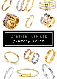 Designer Dupes And Designer Inspired Bags Shirts And Jewelry Sonia Begonia In 2020 Cartier Love Ring Nail Bracelet Amazon Jewelry
