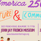 America 250: Culture and Community