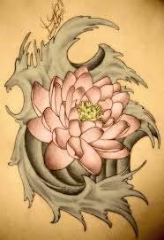 Lotus and snake half sleeve by enku shoji. Lotus Tattoo By Mrsunderground On Deviantart