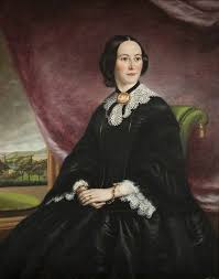 In The Swan S Shadow Mrs Joseph Wood Whitehead Ca 1860 Joseph Wood Fashion Portrait Female Portrait