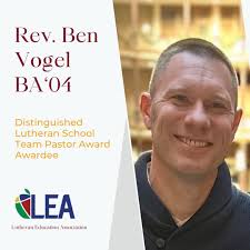 Four of our CUC alums were honored by the Lutheran Education Association  (LEA) for demonstrating outstanding leadership in service to Christ and His  church. Join us in congratulating Meghan Vogel BA '04,