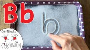 Point to letter b and explain the sound of this letter is /b/. Pre Writing Activity For Preschoolers Learning Letter B Youtube