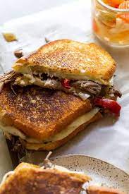 Italian Beef Grilled Cheese Recipe Italian Beef Grilled Cheese Italian Roast