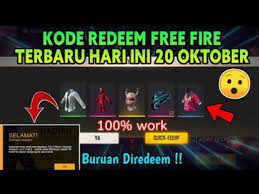 Admin akan selalu merangkum kode redeem ff di halam ini. Kode Redeem Free Fire Terbaru Hari Ini 20 Oktober 2020 Resmi Dari Garena Buruan Redeem Youtube