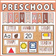Unit plans, lesson plans, resources, worksheets, homework Boho Rainbow Classroom Decor Preschool Focus Wall Made By Teachers