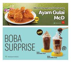 Click on the product for nutritional facts. Ramadhan 2021 Mcd Luncurkan Menu Lto Ayam Gulai Dan Boba Surprise Mix Marcomm