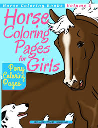 Make a fun coloring book out of family photos wi. Horse Coloring Pages For Girls Pony Coloring Pages Horse Coloring Books Hargreaves Richard Edward 9781494949488 Amazon Com Books