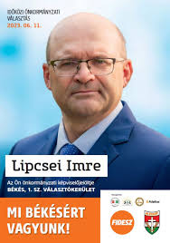 Lipcsei Imre Csaba a Fidesz-KDNP képviselőjelöltje