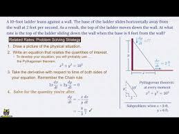 Calculus 2 Stewart 8th Edition Pdf 4 Steps To Solve Any Related Rates Problem Part 1 Matheno Com Ap Calculus High School Math Calculus