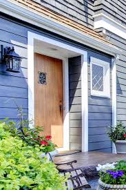 House with a blue door. Front Door Color For A Blue House Inc 12 Photo Ideas Home Decor Bliss