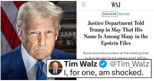 Donald Trump was 'told he was in the Epstein Files' two months ago, and  Project Deflection is about to hit DEFCON 1. Link in comments.