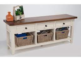 3 Basket Console Table Furniture Bobs Furniture Console Table