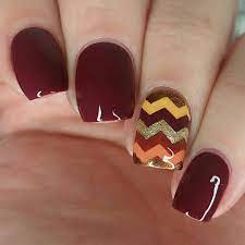 Here are 60 thanksgiving nail art ideas for you to try this holiday. Nail Art Store Whats Up Nails On Instagram Adorable Thanksgiving Nails By Nailstorming Using Simple Fall Nails Thanksgiving Nail Designs Thanksgiving Nails
