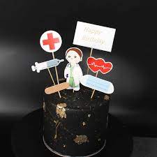 Get it as soon as tue, jul 20. 7pcs Happy Birthday Cake Topper Nurse Doctor Design Cupcake Topper For Medical Staff Birthday Party Cake Decorations Baby Shower Cake Decorating Supplies Aliexpress