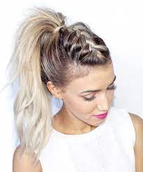Perfect Braided Pony Hairstyles 2019 For Parties Cute Ponytail Hairstyles Braided Pony Hairstyle Tail Hairstyle