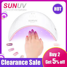 Nail Dryer For Gel Polish 36w Uv Lamp For Nails Led Lamp Curing Light Nail Art Machine Shopee Bazar