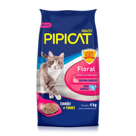 AREIA - PIPICAT FLORAL - 4KG
