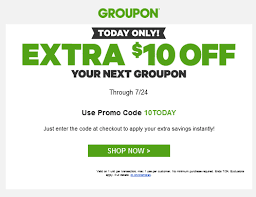 10 Off Groupon Coupon Code Today Only Groupon Coupons Promo Codes Coding