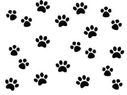 How to draw a dog paw print. Free Printable Dog Themed Wrapping Paper Printables