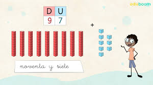 Números del 90 al 99. Matemáticas. 1º primaria