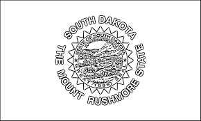 North dakota coloring page crayola. South Dakota Flag Coloring Page Purple Kitty