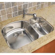offset bowls undermount kitchen sink