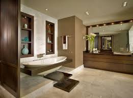 Set off by neutrals, the room evokes a comfortable, coastal feel. Boca Raton Residence By Steven G Homeadore Bathroom Design Contemporary Bathroom Designs Bathroom Design Small