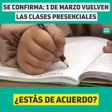 El objetivo es que en marzo haya clases presenciales en todo el país, expresó nicolás trotta, jefe de la cartera nacional de educación y se refirió ojalá pudiéramos volver a la presencialidad, pero yo creo que es muy prematuro, expresó baradel y resaltó que la ciudad de buenos aires está tomando. Meganoticias 1 De Marzo Vuelven Las Clases Presenciales Estas De Acuerdo Facebook