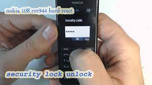 Insert your new non accepted sim card. Nokia 108 Rm 944 Security Unlock Youtube