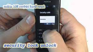 Turn on the nokia 108. Nokia 108 Rm 944 Security Unlock Youtube