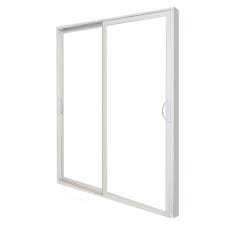 Glazed doors are doors featuring glass panels within the frame that are shaped to particular patterns or sizes. Farley 6 Foot Wide Double Sliding Patio Door Pvc 70 Inch X 79 Inch Energy Star The Home Depot Canada