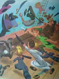 Pin By Sasha Young On Peter Pan Choreography Peter Pan Disney Disney Art Peter Pan Nursery